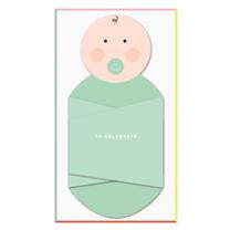 Cheree Berry Swaddle Soiree Baby Shower Invite