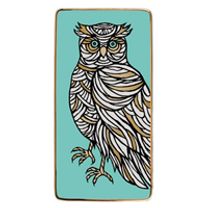 Patch Nyc Owl Rectangle Porcelain Tray
