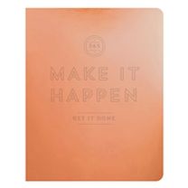 Make it Happen Copper Deluxe Pocket Undated Planner
