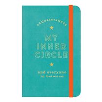 My Inner Circle Vegan Leather Address Book Keeper