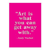 Andy Warhol Hardcover Book of Sticky Notes