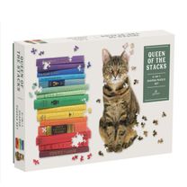 Queen of the Stacks 2-In-1 Puzzle Set