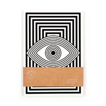 Now House by Jonathan Adler Wink A5 Notebook