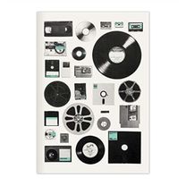 Vintage Recordings and Data A5 Journal