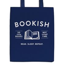 Bookish Canvas Tote Bag
