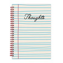 Thoughts 6 X 8" Wire-O Journal