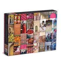 Patterns of India: a Journey Through Colors, Textiles and the Vibrancy of Rajasthan 1000 Piece Puzzle