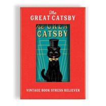 Great Catsby Vintage Book Stress Reliever