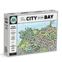 City by the Bay 1000 Piece Maze Puzzle