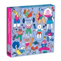 Well-Trained Dogs 500 Piece Family Puzzle