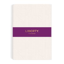 Liberty Cream Tudor A5 Embossed Journal