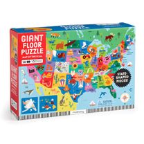 Map of the U.S.A. 50 Piece Giant Floor Puzzle