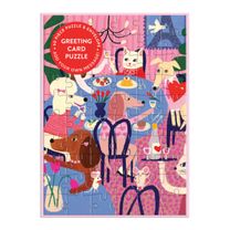 Paws for Love Greeting Card Puzzle