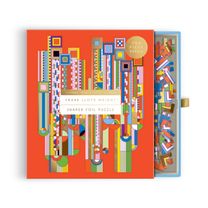 Frank Lloyd Wright Saguaro Forms & Cactus Flowers 750 Piece Shaped Foil Puzzle