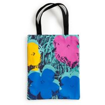 Warhol Flowers Volume 3 Canvas Tote Bag