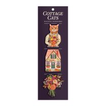Cottage Cats Magnetic Bookmarks