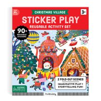 Christmas Village Sticker Play Reusable Activity Kit