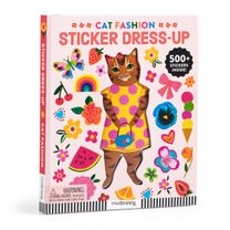 Cat Fashion Sticker Dress-up Book