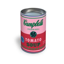 Warhol Soup Can Sticker Tin