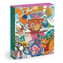 Victoria Ball Enchanted Tea Party 1000 Piece Foil Puzzle