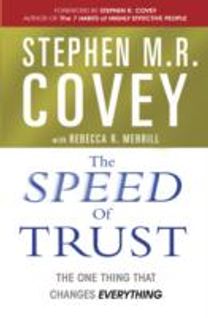 Speed of Trust Speed of Trust
