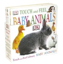 Touch Feel Baby Animals Library
