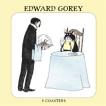 Edward Gorey Bustopher Jones Coasters
