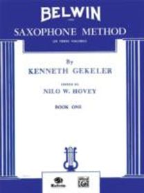 Belwin Sax Method 1 Gekeler