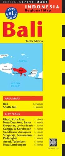 Bali Travel Map Tenth Edition Bali Travel Map Tenth Edition