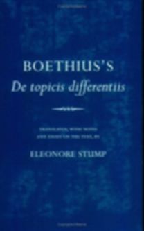 Boethius's "De topicis differentiis"