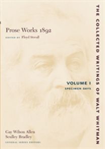Prose Works 1892: Volume I
