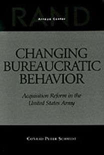 Changing Bureaucratic Behavior