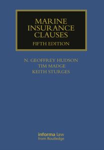 Marine Insurance Clauses Marine Insurance Clauses