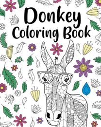 Donkey Coloring Book