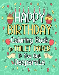 Happy Birthday Coloring Book