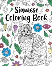 Siamese Cat Coloring Book
