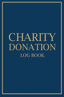 Charity Donation Log Book