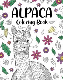 Alpaca Coloring Book