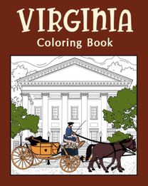 Virginia Coloring Book, Adult Coloring Pages