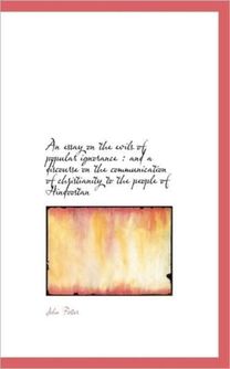 An Essay on the Evils of Popular Ignorance