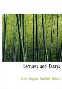 Lectures and Essays Lectures and Essays