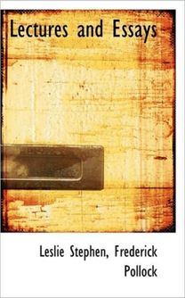 Lectures and Essays Lectures and Essays