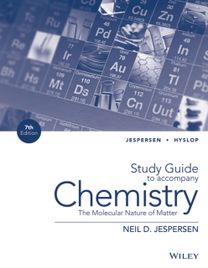Study Guide to Accompany Chemistry: the Molecular Nature of Matter, 7Th Edition