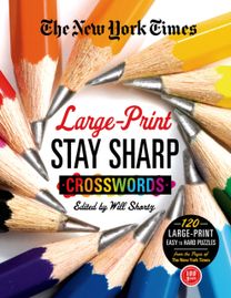 New York Times Large-Print Stay Sharp Crosswords