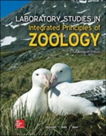 Laboratory Studies in Integrated Principles of Zoology Laboratory Studies in Integrated Principles of Zoology