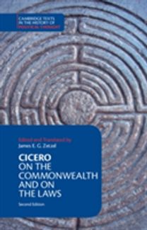 Cicero: on the Commonwealth and on the Laws