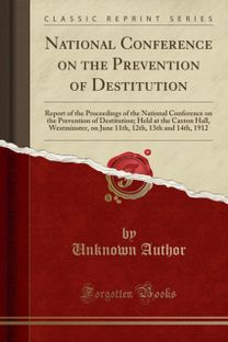 National Conference on the Prevention of Destitution