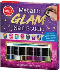 Metallic Glam Nail Studio
