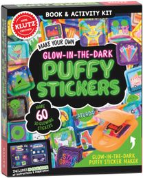 Make Your Own Glow-In-The-Dark Puffy Stickers (Klutz)