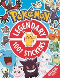 The Official Pokemon Legendary 1001 Stickers